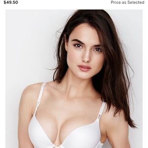 NEW VS White Bombshell Bra (NWT)